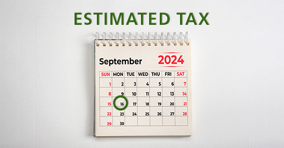 Do you owe federal estimated tax? If so, when is the next one due?